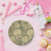 William Morris Chrysanthemum Sage Blume Pappteller (Party)