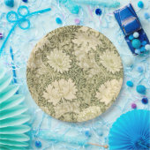 William Morris Chrysanthemum Tellers Pappteller (Party)