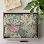 William Morris Chrysanthemum Vintage Blumenart Seidenpapier (Geschenk)