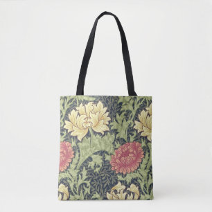 William Morris Chrysanthemum Vintage Blumenkunst Tasche