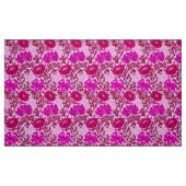 William Morris Chrysanthemums, Burgund und Pink Stoff (Fat Quarter (45,7 x 55,9 cm))