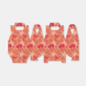 William Morris Chrysanthemums, Coral Orange Geschenkschachtel (Ungefaltet)