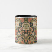  William Morris Chrysanthemums Floral Art Nouveau  Tasse (Zentrum)