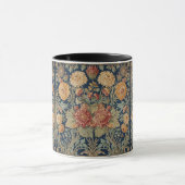 William Morris Chrysanthemums Floral Art Nouveau Tasse (Zentrum)
