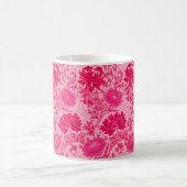 William Morris Chrysanthemums, Fuchsia Pink Kaffeetasse (Mittel)