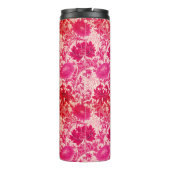 William Morris Chrysanthemums, Fuchsia Pink Thermosbecher (Rückseite)