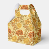 William Morris Chrysanthemums, Mustard Gold Geschenkschachtel (Rückseite)