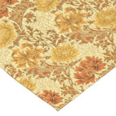 William Morris Chrysanthemums, Mustard Gold Kurzer Tischläufer (Ecke)