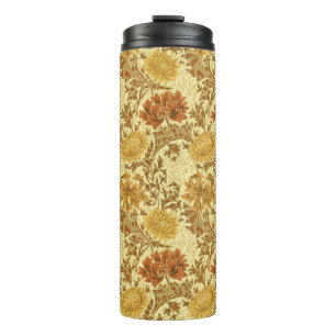 William Morris Chrysanthemums, Mustard Gold Thermosbecher