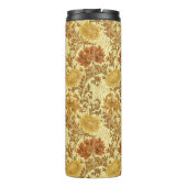 William Morris Chrysanthemums, Mustard Gold Thermosbecher (Rückseite)