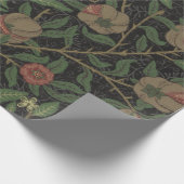 William Morris Citrus und Pomegranate Print Paper Geschenkpapier (Ecke)