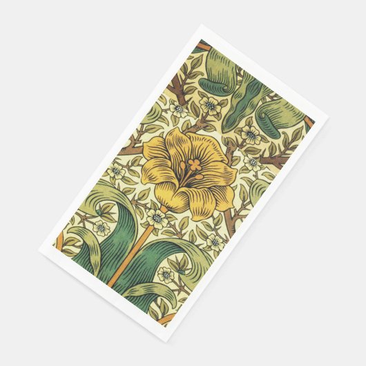 William Morris Classic Floral Serviette (Ecke)