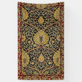 William Morris Classic Teppich Art Print Design Banner (Vertikal)