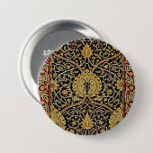 William Morris Classic Teppich Art Print Design Button (Vorne & Hinten)
