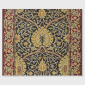 William Morris Classic Teppich Art Print Design Geschenkpapier (Flach)