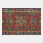 William Morris Classic Teppich Art Print Design Geschenkpapier Set (Vorderseite 2)