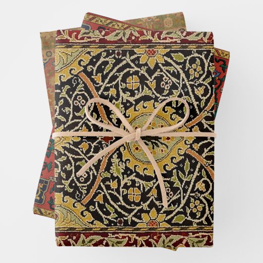 William Morris Classic Teppich Art Print Design Geschenkpapier Set (Beispiel)