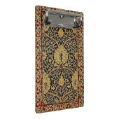 William Morris Classic Teppich Art Print Design Mini Klemmbrett (Schrägansicht)
