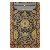 William Morris Classic Teppich Art Print Design Mini Klemmbrett (Vorderseite)