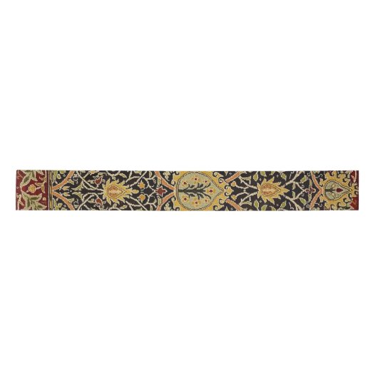 William Morris Classic Teppich Art Print Design Satinband (Vorderseite)