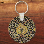 William Morris Classic Teppich Art Print Design Schlüsselanhänger (Vorderseite)