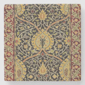 William Morris Classic Teppich Art Print Design Steinuntersetzer (Vorderseite)