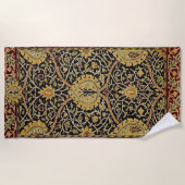 William Morris Classic Teppich Art Print Design Strandtuch (Vorderseite)