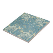William Morris Classic Tulip Blue Floral Fliese (Seite)