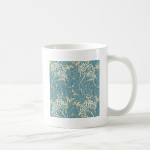 William Morris Classic Tulip Blue Floral Kaffeetasse