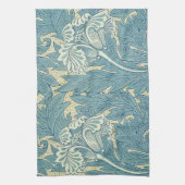 William Morris Classic Tulip Blue Floral Küchentuch (Vertikal)