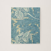 William Morris Classic Tulip Blue Floral Puzzle (Vertikal)