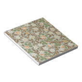 William Morris Clover Blume Art Pattern Notizblock (angewinkelt)