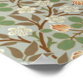William Morris Clover Blume Art Pattern Poster (Ecke)