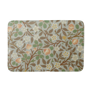 William Morris Clover Botanische Blume Badematte