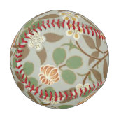 William Morris Clover Botanische Blume Baseball (Vorderseite Links)