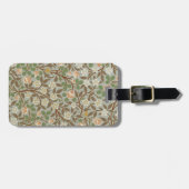 William Morris Clover Botanische Blume Gepäckanhänger (Vorderseite horizontal)