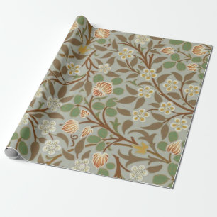 William Morris Clover Botanische Blume Geschenkpapier