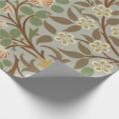 William Morris Clover Botanische Blume Geschenkpapier (Ecke)