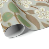 William Morris Clover Botanische Blume Geschenkpapier (Rolleneckpunkt)