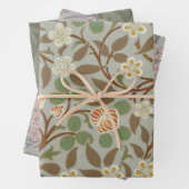 William Morris Clover Botanische Blume Geschenkpapier Set (Beispiel)