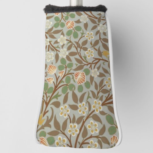 William Morris Clover Botanische Blume Golf Headcover (Rotieren 90)