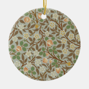 William Morris Clover Botanische Blume Keramik Ornament