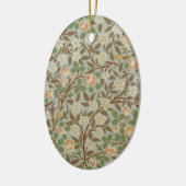 William Morris Clover Botanische Blume Keramikornament (Links)