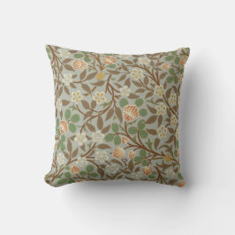 William Morris Clover Botanische Blume Kissen