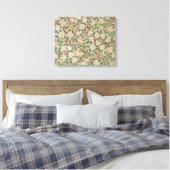 William Morris Clover Botanische Blume Leinwanddruck (Insitu (Schlafzimmer))