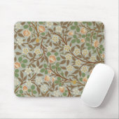 William Morris Clover Botanische Blume Mousepad (Mit Mouse)