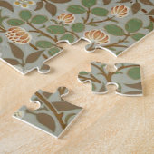 William Morris Clover Botanische Blume Puzzle (Seite)