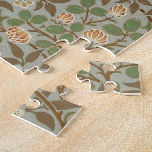 William Morris Clover Botanische Blume Puzzle (Seite)