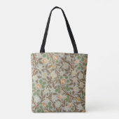 William Morris Clover Botanische Blume Tasche (Rückseite)