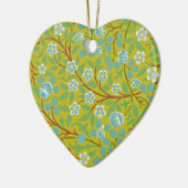 William Morris - Clover (gelb und blau) Keramikornament (Links)